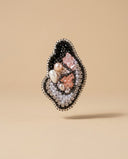 Oyster Pearl Brooch