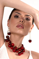 Winter Cherry Necklace