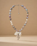 Orchid Pearl Necklace White