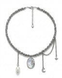 Celestial Orbit Hematite Necklace