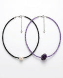 Raw Amethyst Glow Choker