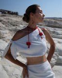 Scarlet Bloom Necklace
