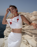 Scarlet Bloom Necklace