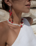 Wild Raspberry Earrings