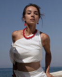 Wild Raspberry Necklace