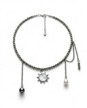 Lunar Sun Pearl Necklace