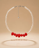 Raspberry Kiss Necklace