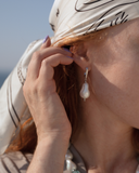 Moon Pearl Earrings