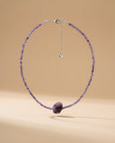Raw Amethyst Glow Choker