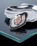 Oyster Pearl Brooch