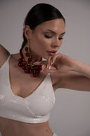 Winter Cherry Drop Earrings