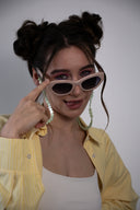 Mint Shell Heart Glasses Chain