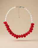 Raspberry Kiss Necklace