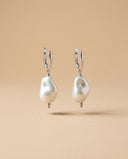 Moon Pearl Earrings