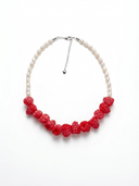 Raspberry Pearl Choker