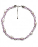 Luminous Pearl & Zircon Choker