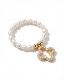Clover Pearl Ring