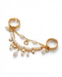 Pearls Double Ring
