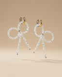 Crystal Bow Earrings