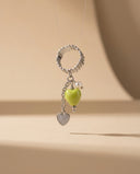 Candy Heart Chain Ring