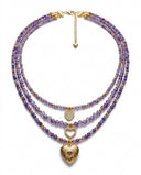 Trinity of Hearts Necklace