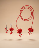 Scarlet Bloom Earrings