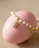 Easter Agate Egg Necklace