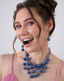 Blueberry Angelite Necklace