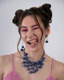 Blueberry Angelite Necklace