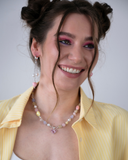 Candy Heart Drop Earrings