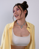 Blue Bloom Choker