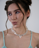 Frosted Candy Quartz Necklace
